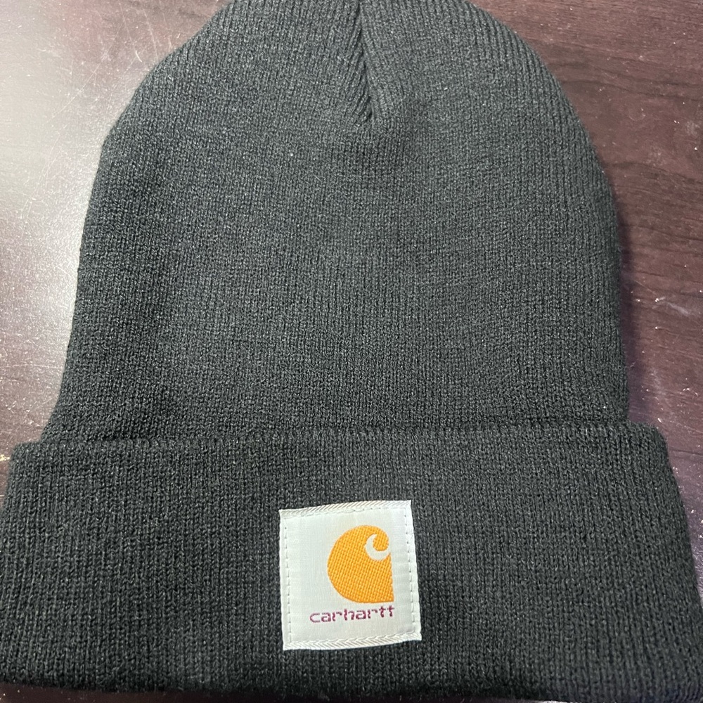 Carhartt Black Knit Beanie